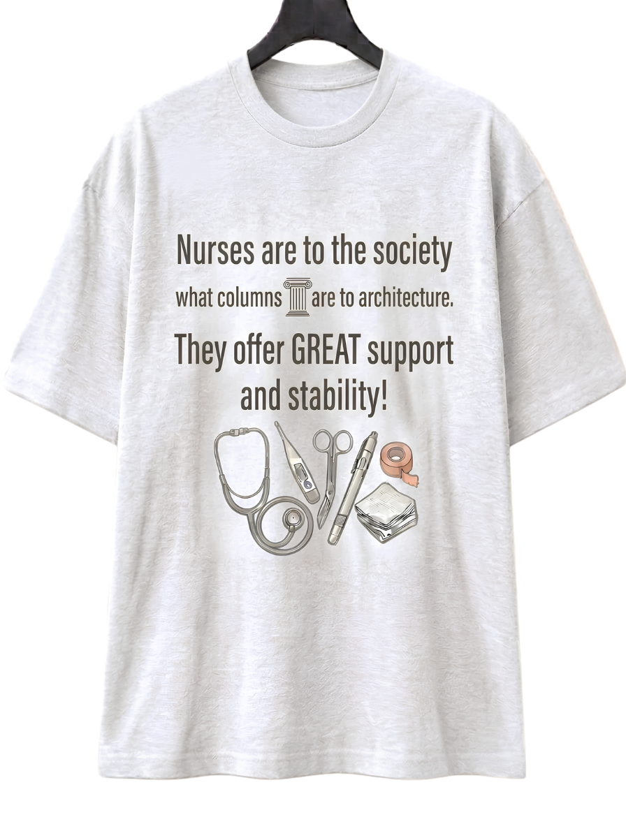Awareness & Support T-Shirt — "Women are the backbone of communities" Design