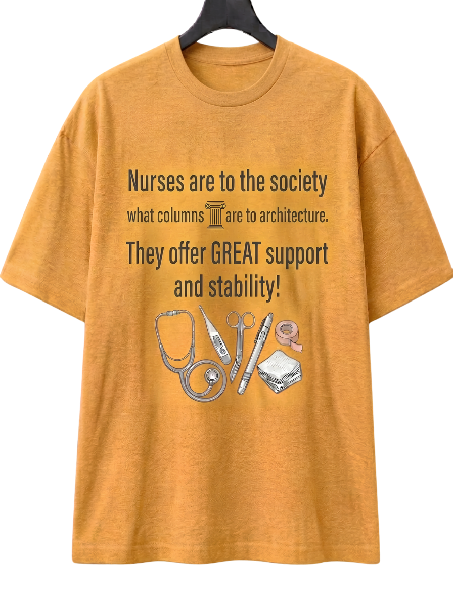 Awareness & Support T-Shirt — "Women are the backbone of communities" Design