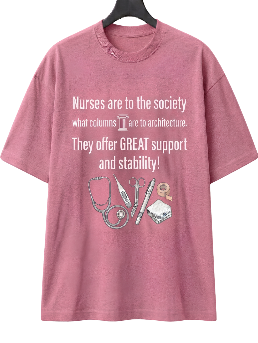 Awareness & Support T-Shirt — "Women are the backbone of communities" Design
