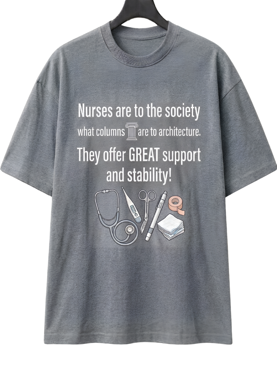Awareness & Support T-Shirt — "Women are the backbone of communities" Design