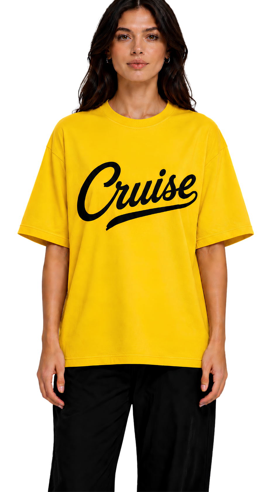 Cruise Graphic T-Shirt — Retro Pink Logo Tee