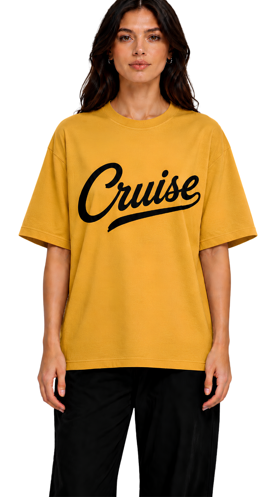 Cruise Graphic T-Shirt — Retro Pink Logo Tee