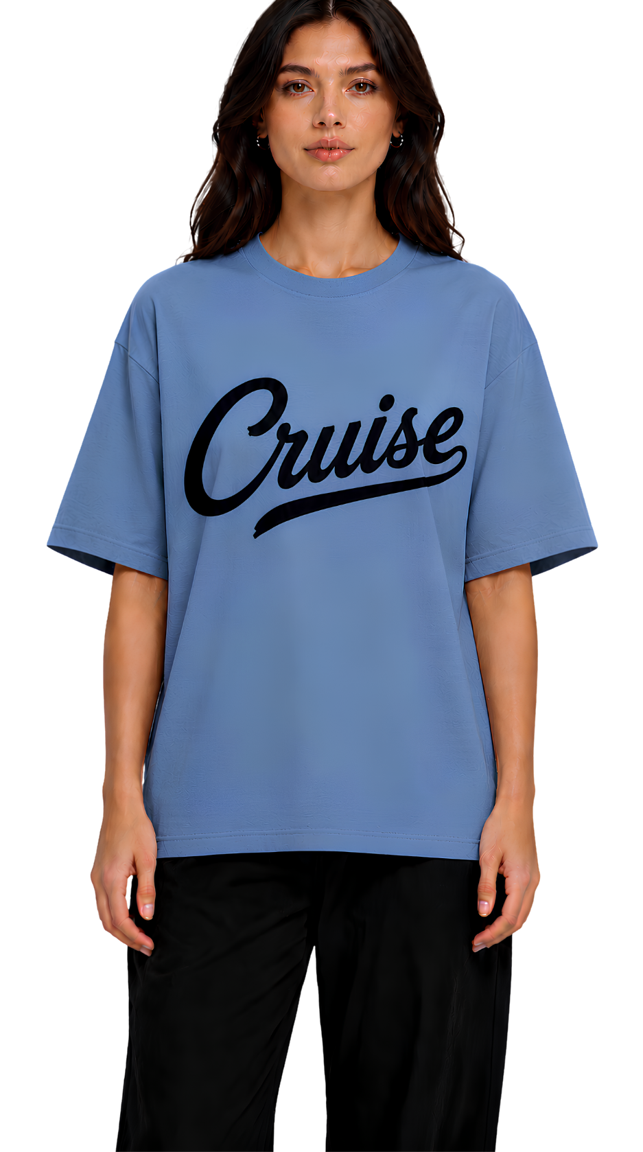 Cruise Graphic T-Shirt — Retro Pink Logo Tee