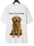 Golden Retriever "Man's Best Friend" T-Shirt