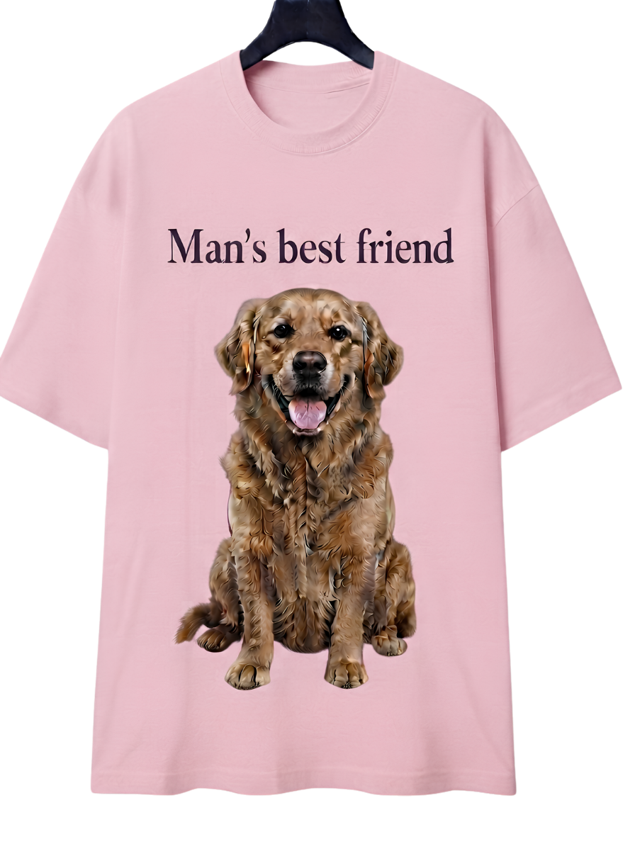 Golden Retriever "Man's Best Friend" T-Shirt