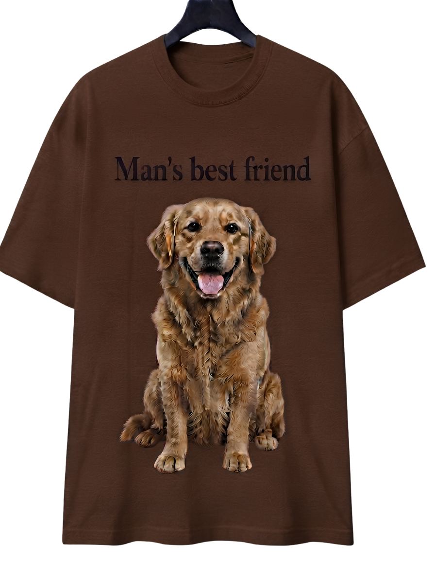 Golden Retriever "Man's Best Friend" T-Shirt
