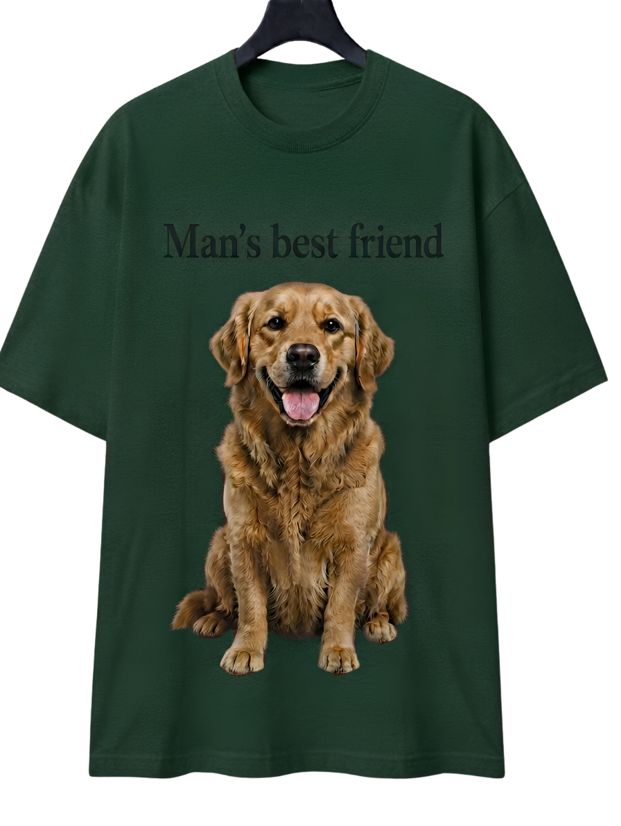 Golden Retriever "Man's Best Friend" T-Shirt