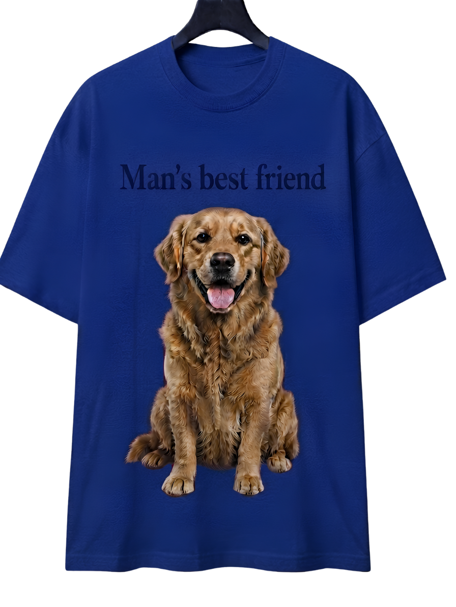 Golden Retriever "Man's Best Friend" T-Shirt