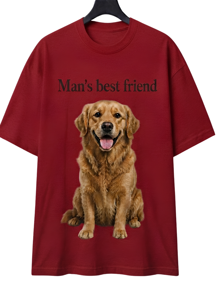 Golden Retriever "Man's Best Friend" T-Shirt