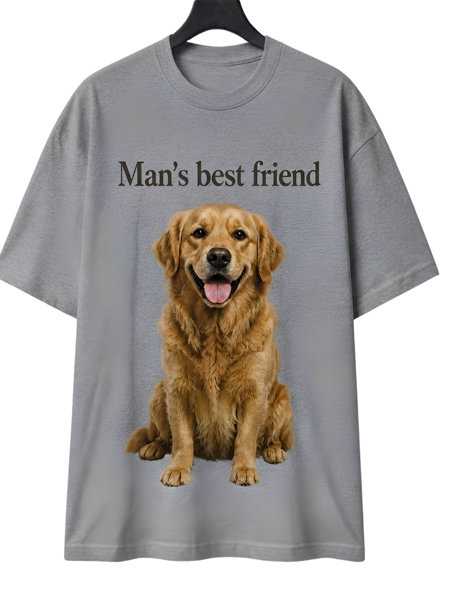 Golden Retriever "Man's Best Friend" T-Shirt