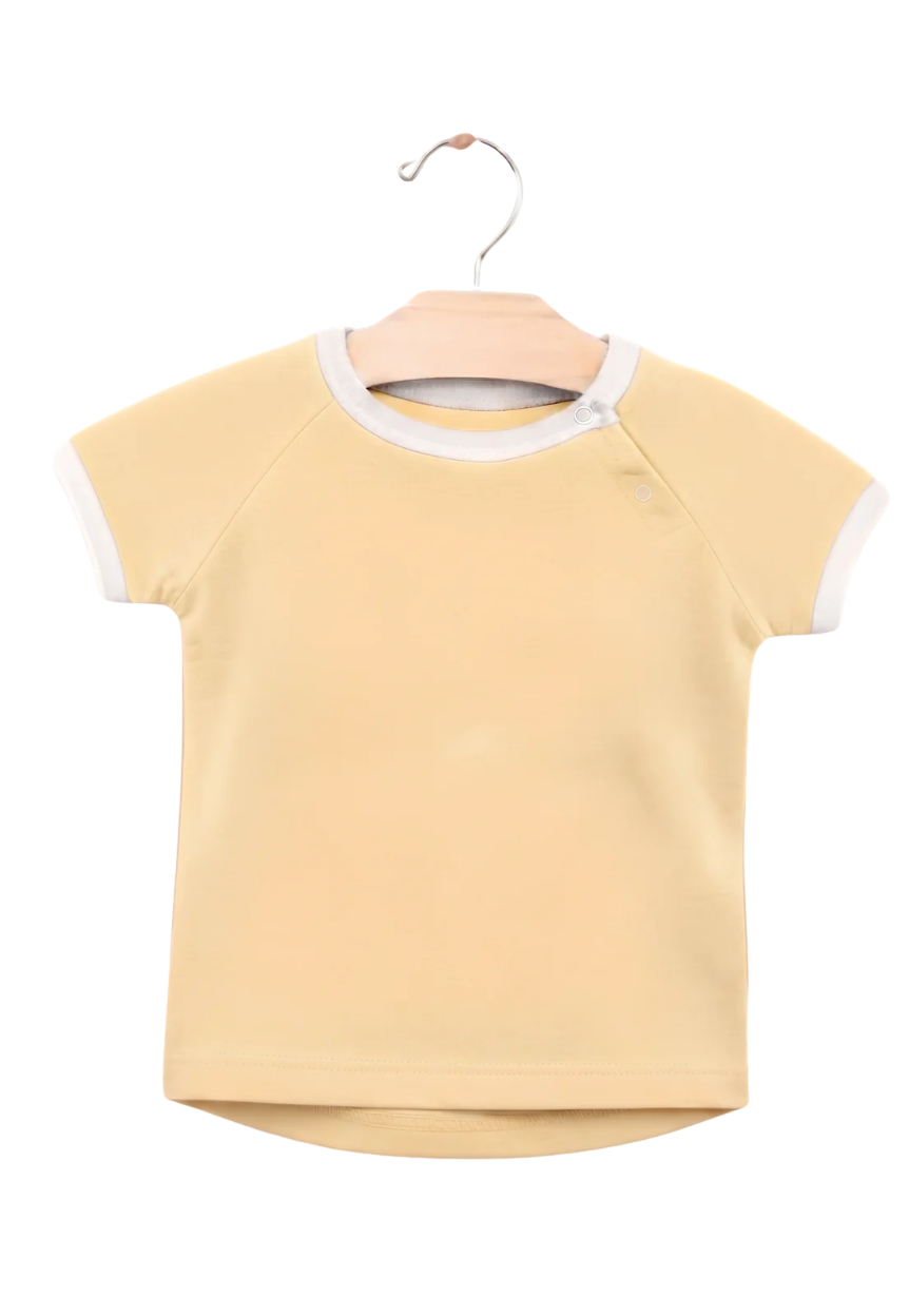 Baby Bodysuit with Red Shirt Hanger Graphic — Cute Newborn Onesie