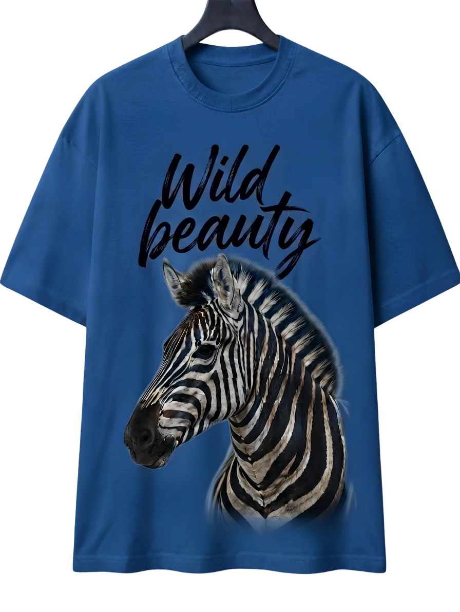 T-Shirt — 'Wild at Heart' Horse Graphic Tee