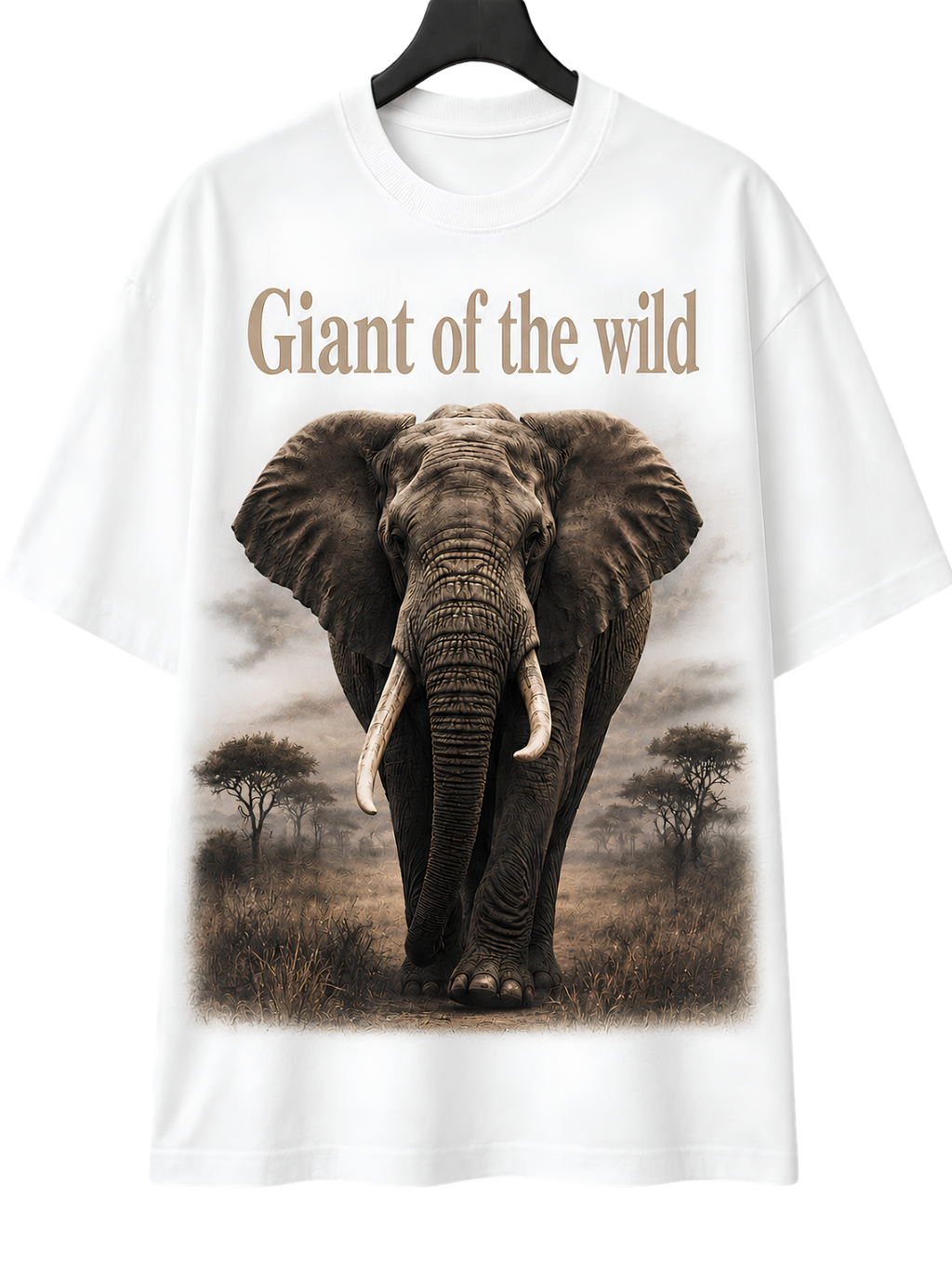 Elephant 'Giant of the Wild' Graphic T-Shirt