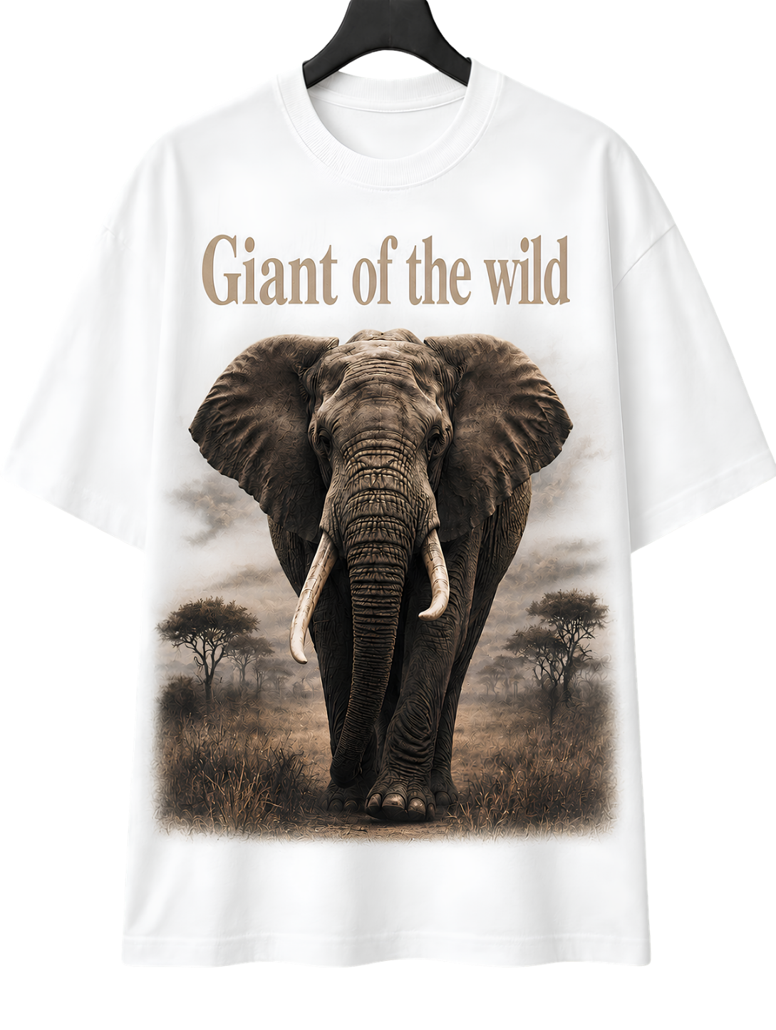 Elephant 'Giant of the Wild' Graphic T-Shirt