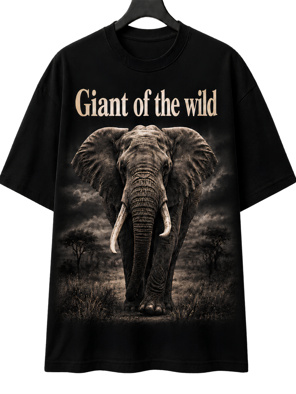 Elephant 'Giant of the Wild' Graphic T-Shirt
