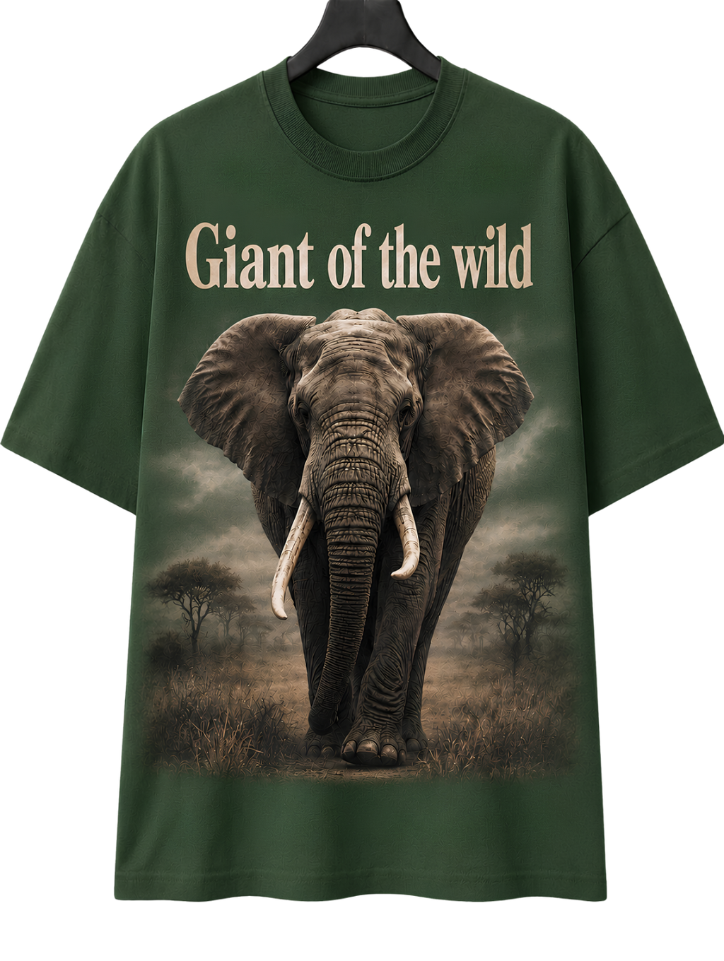Elephant 'Giant of the Wild' Graphic T-Shirt
