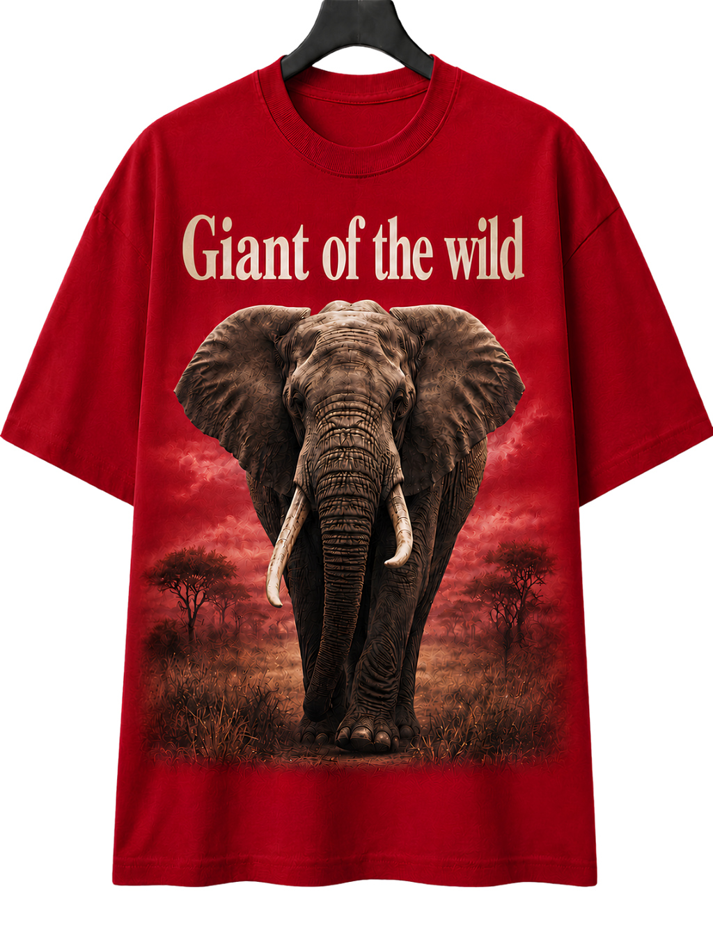 Elephant 'Giant of the Wild' Graphic T-Shirt