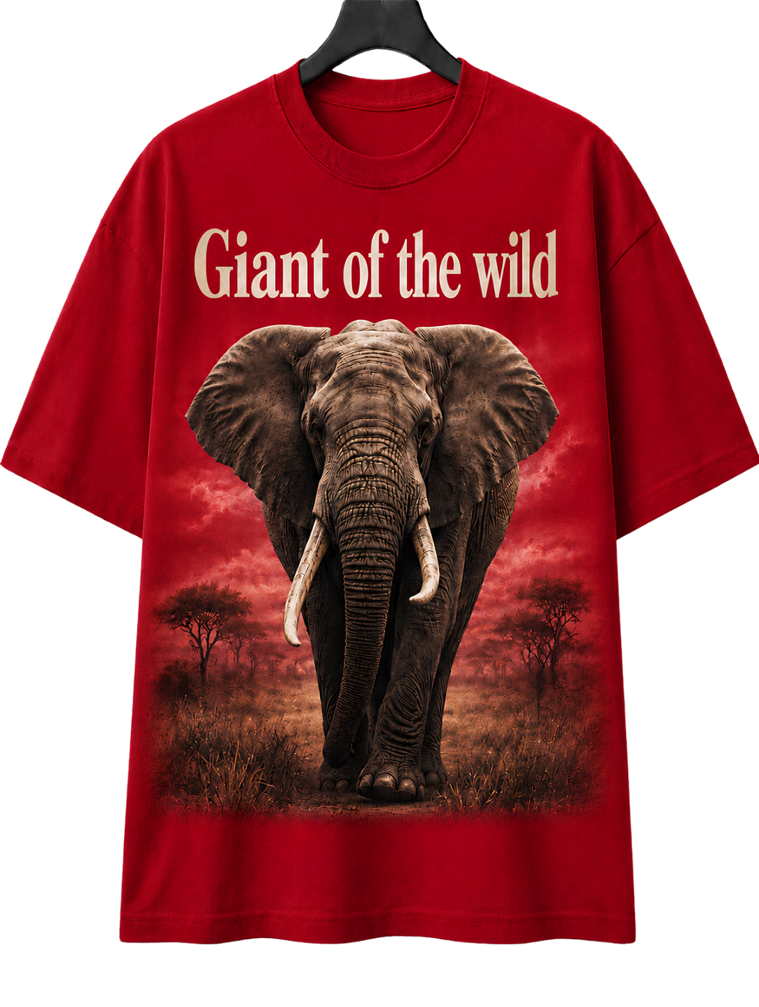 Elephant 'Giant of the Wild' Graphic T-Shirt