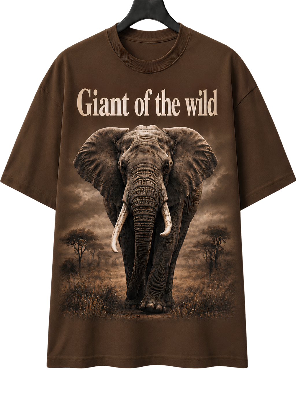 Elephant 'Giant of the Wild' Graphic T-Shirt