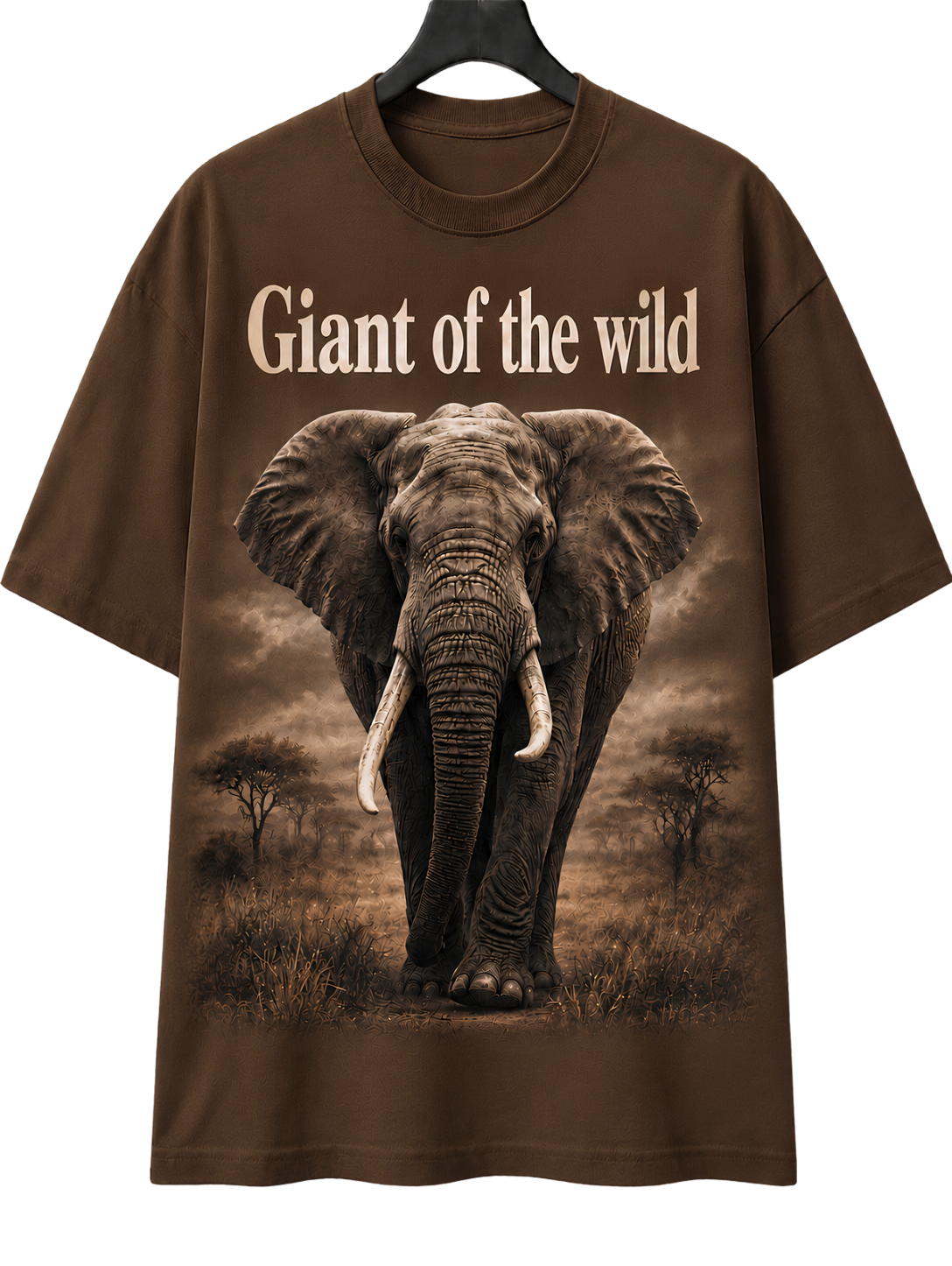 Elephant 'Giant of the Wild' Graphic T-Shirt
