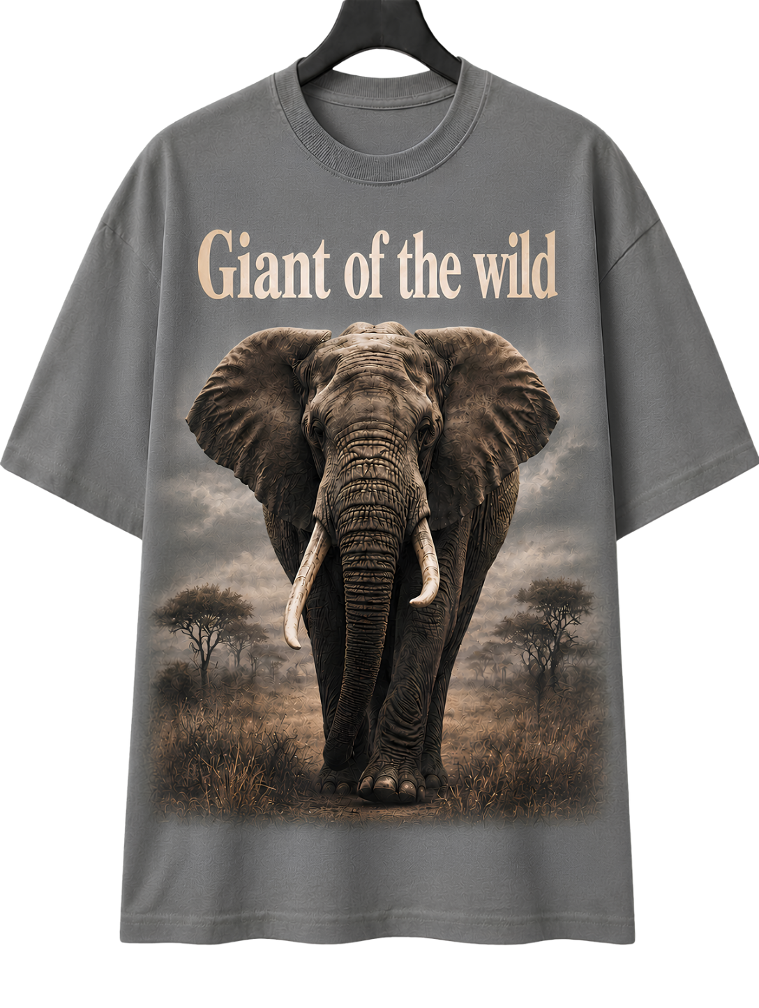 Elephant 'Giant of the Wild' Graphic T-Shirt