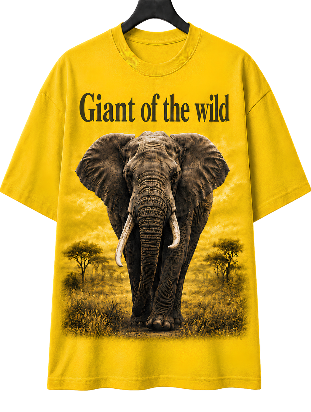 Elephant 'Giant of the Wild' Graphic T-Shirt