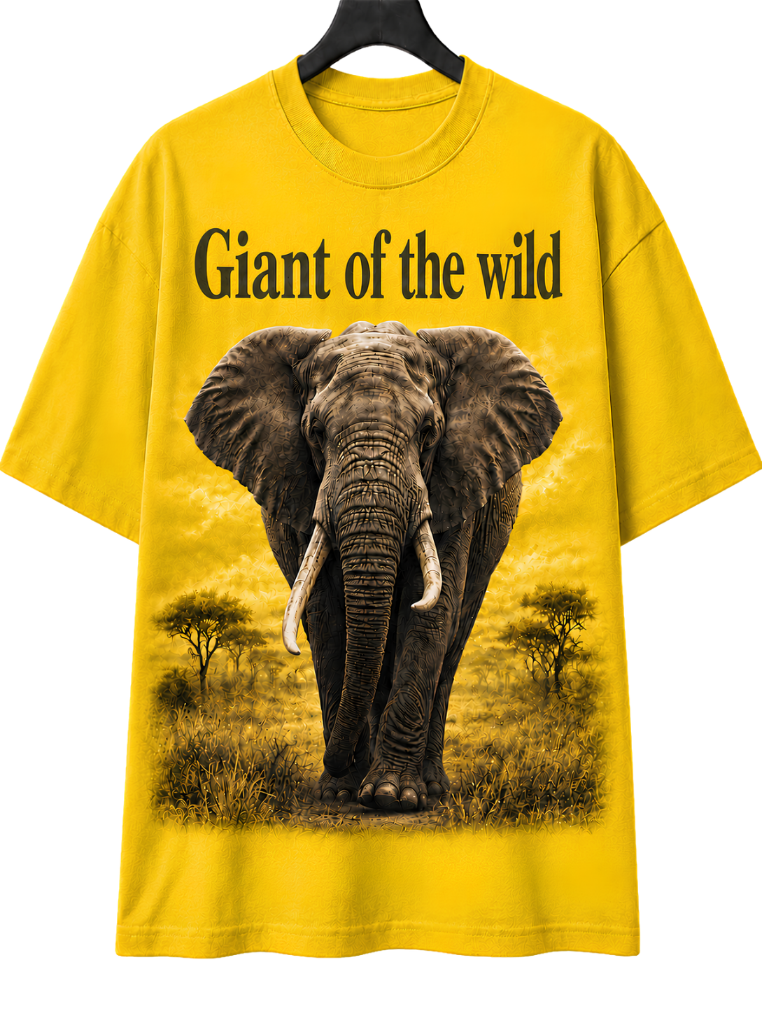 Elephant 'Giant of the Wild' Graphic T-Shirt