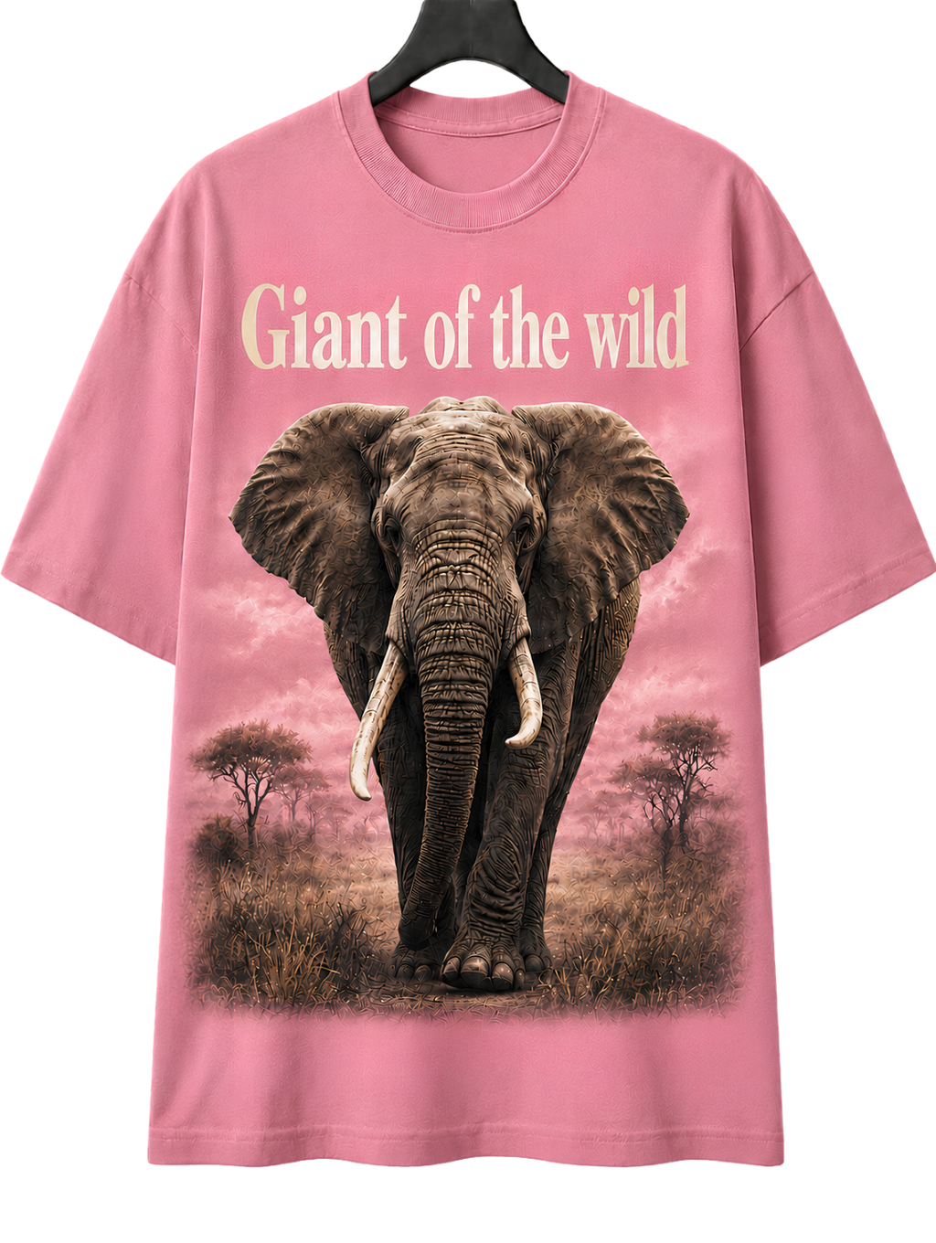 Elephant 'Giant of the Wild' Graphic T-Shirt