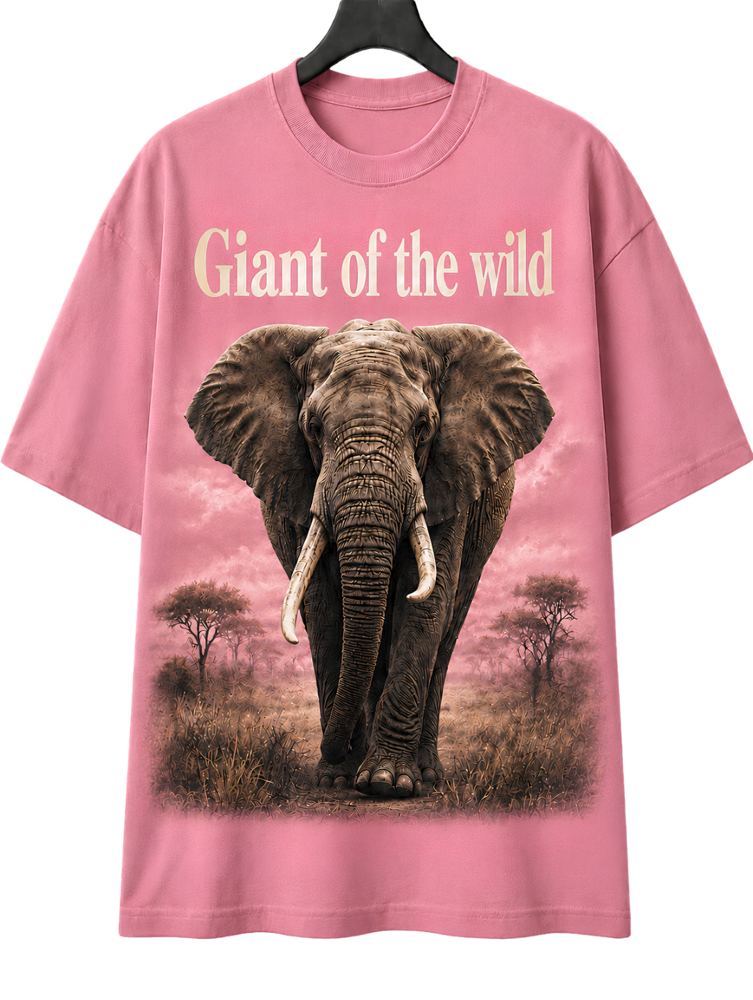Elephant 'Giant of the Wild' Graphic T-Shirt