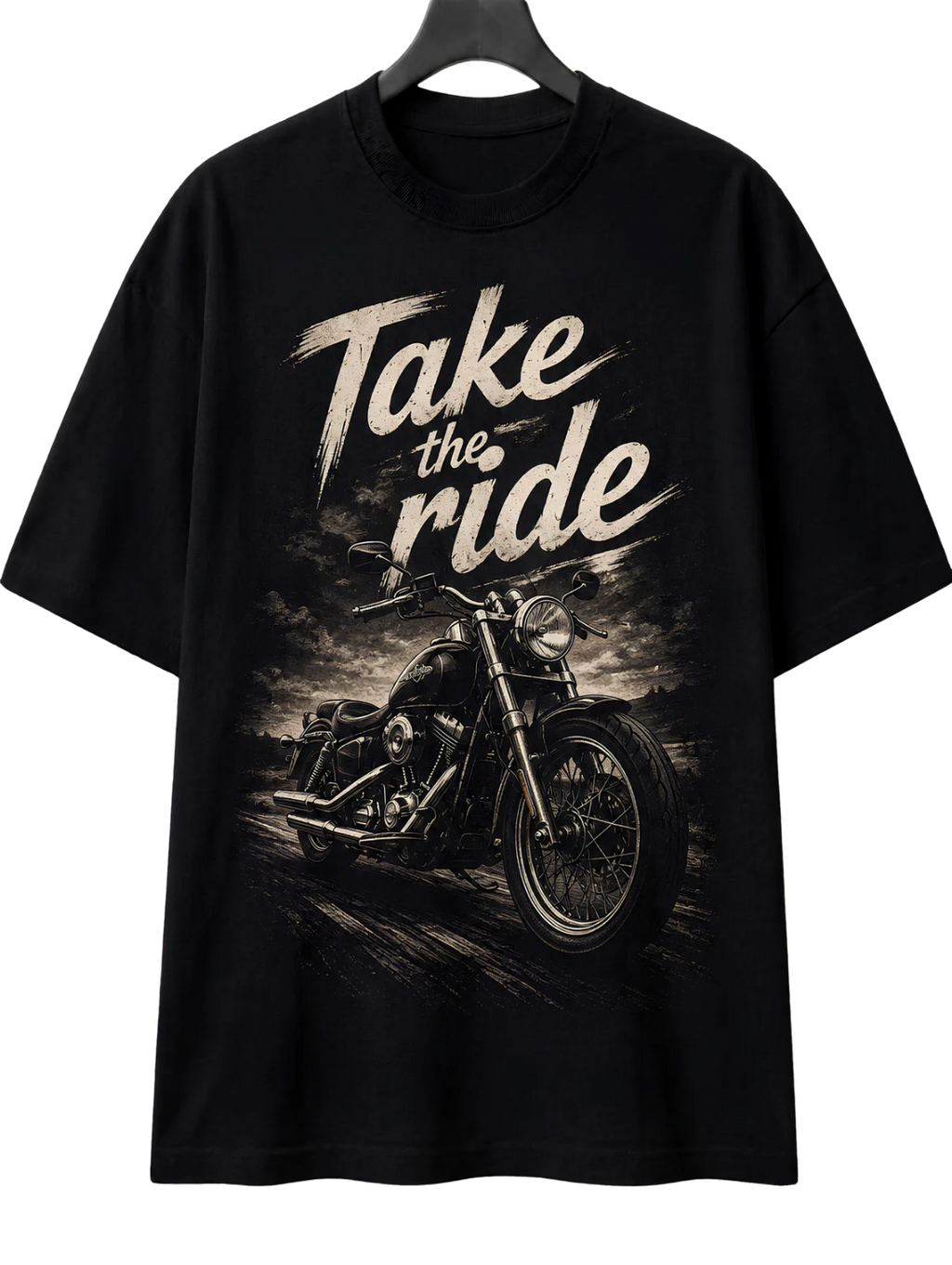 Take a Ride Motorcycle T-Shirt — Biker Graphic Tee