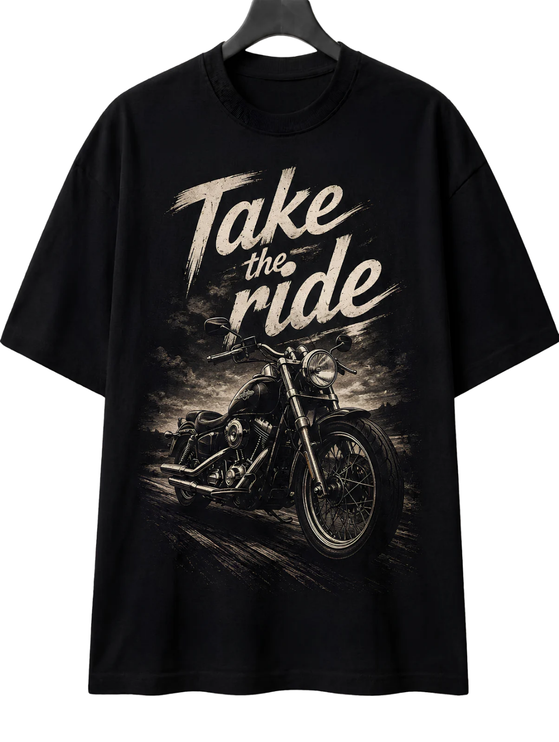Take a Ride Motorcycle T-Shirt — Biker Graphic Tee