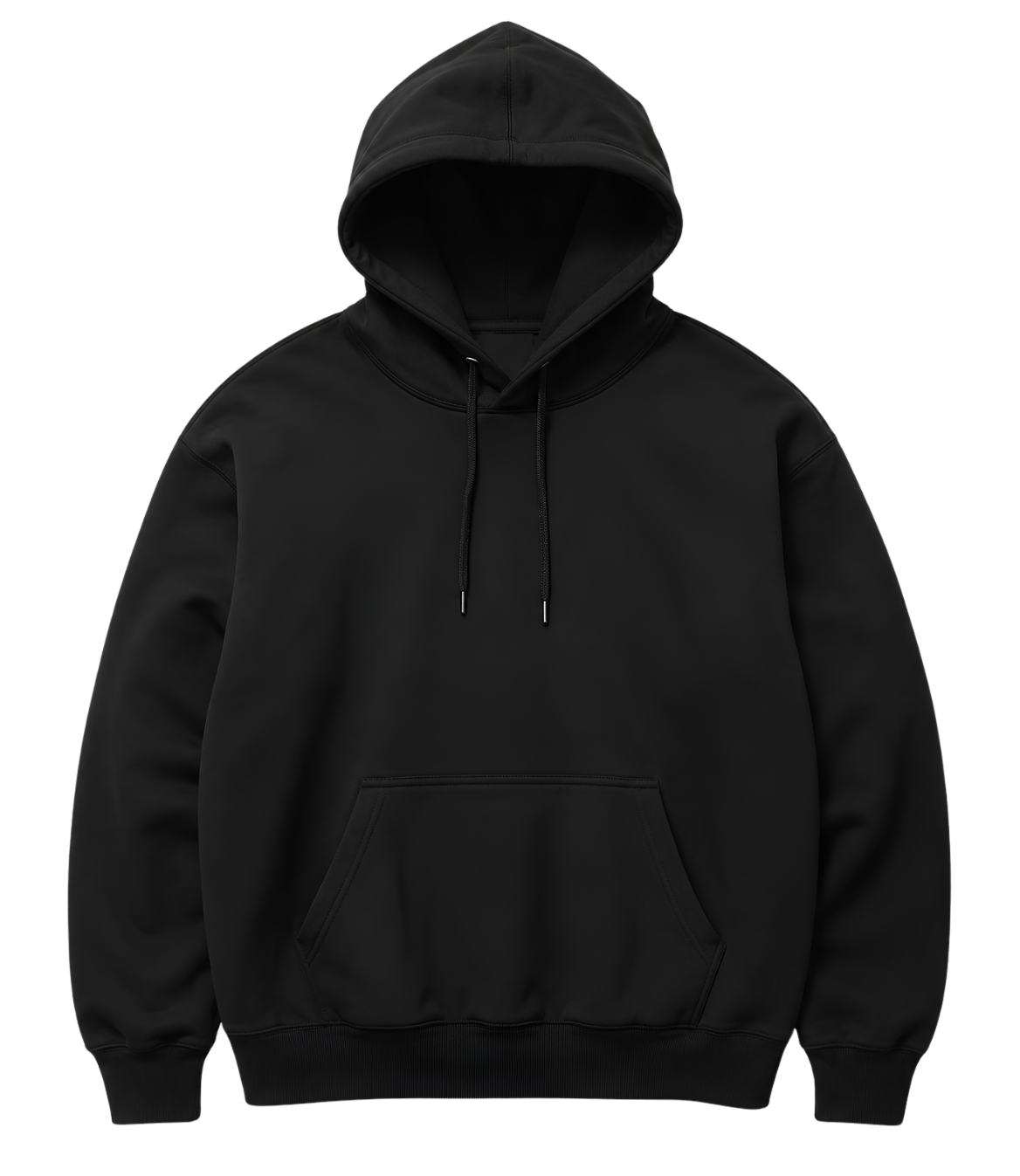 Red Hoodie Graphic Long-Sleeve Hooded Tee