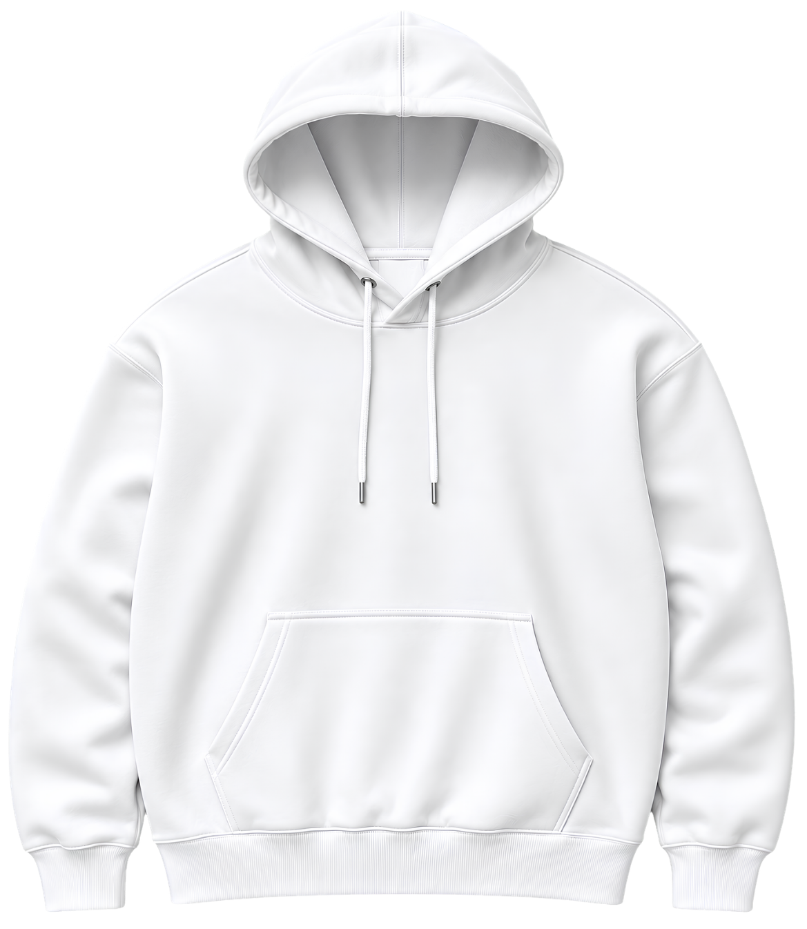 Red Hoodie Graphic Long-Sleeve Hooded Tee