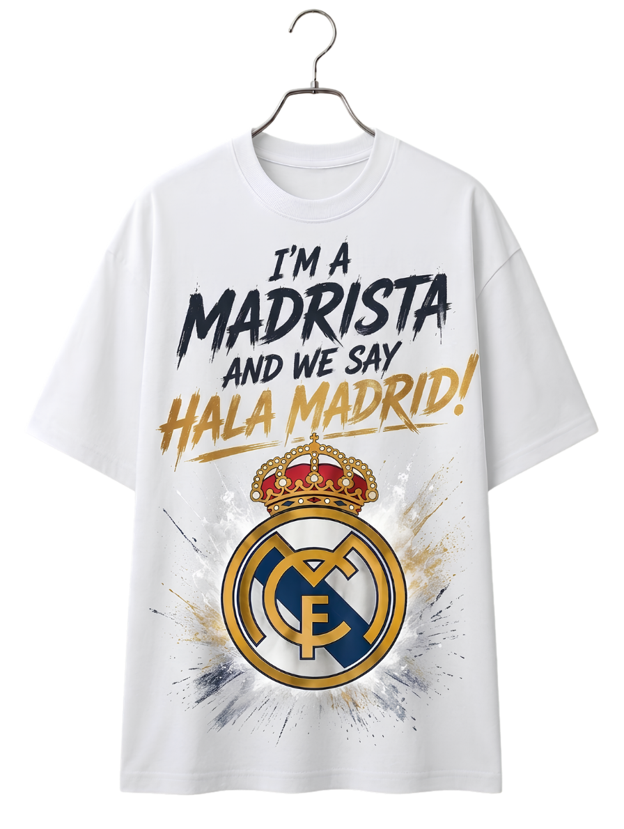 T-Shirt — The Madridista Retro Soccer Graphic Tee