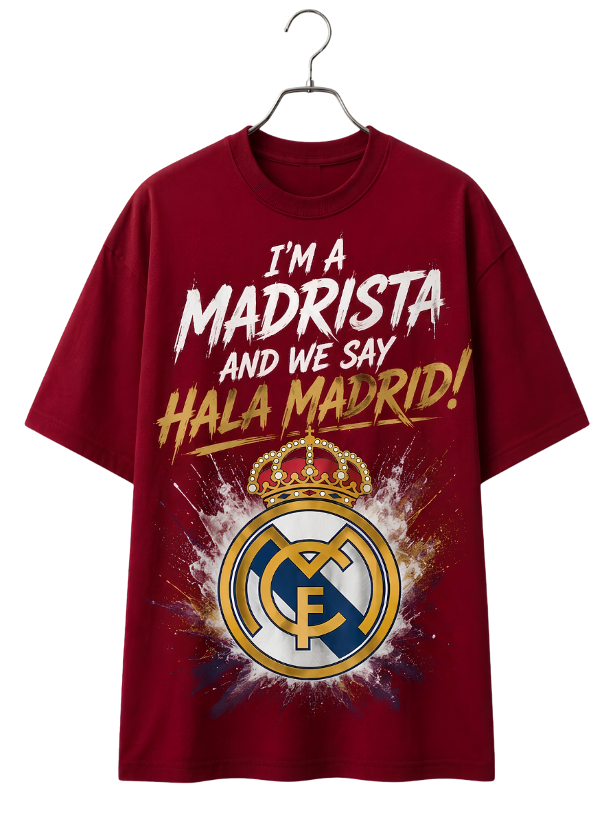 T-Shirt — The Madridista Retro Soccer Graphic Tee