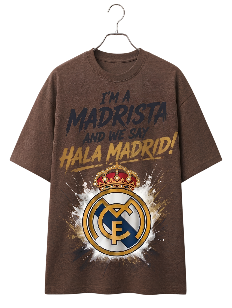T-Shirt — The Madridista Retro Soccer Graphic Tee