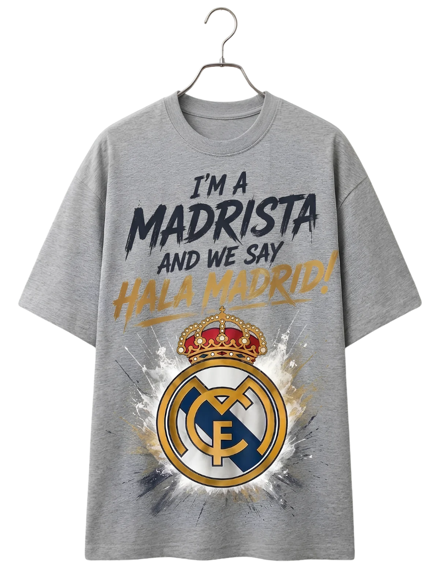 T-Shirt — The Madridista Retro Soccer Graphic Tee