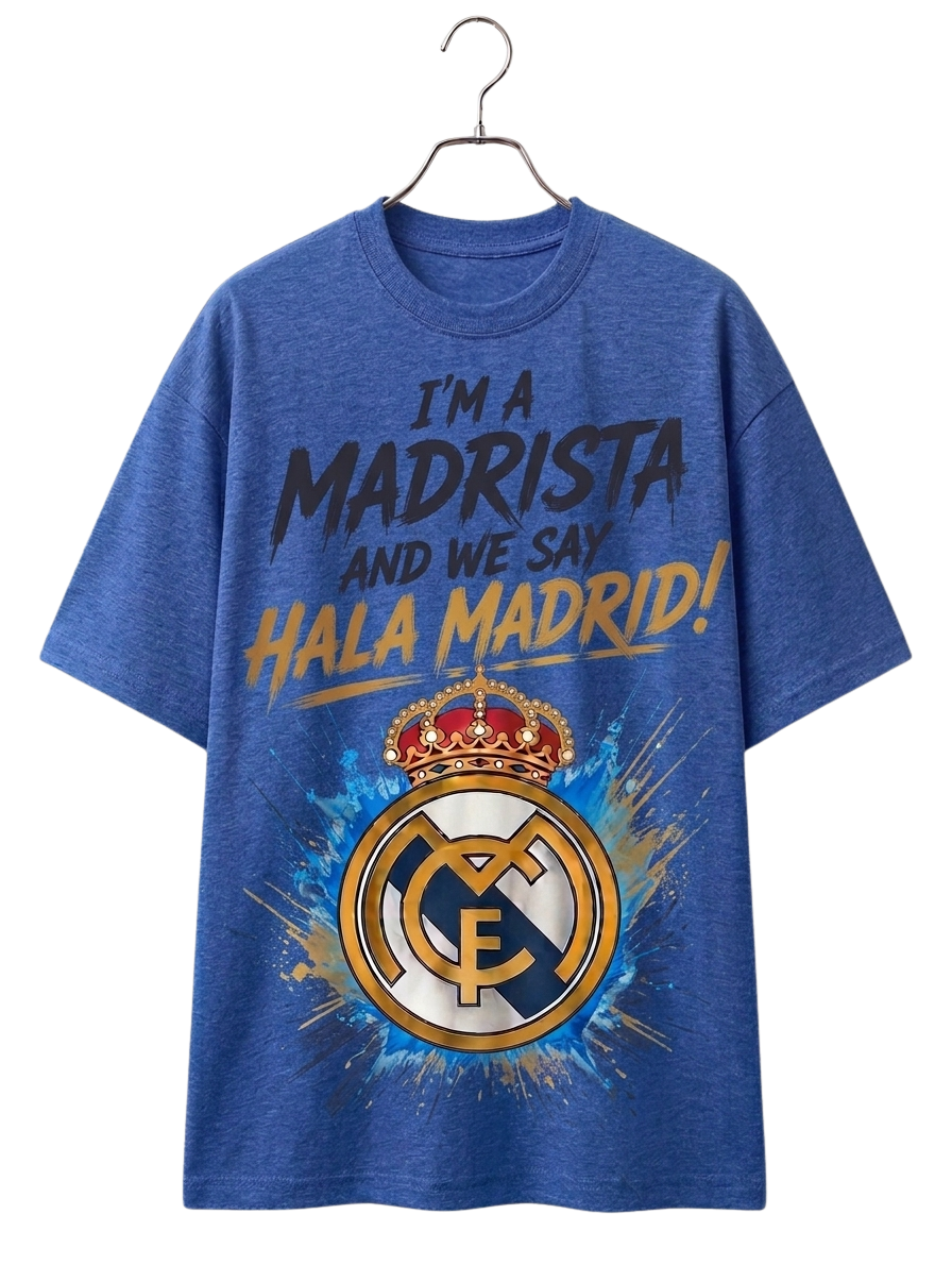 T-Shirt — The Madridista Retro Soccer Graphic Tee