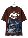 Winter Vibes T‑Shirt — 'Winter Comes' Scenic Tee