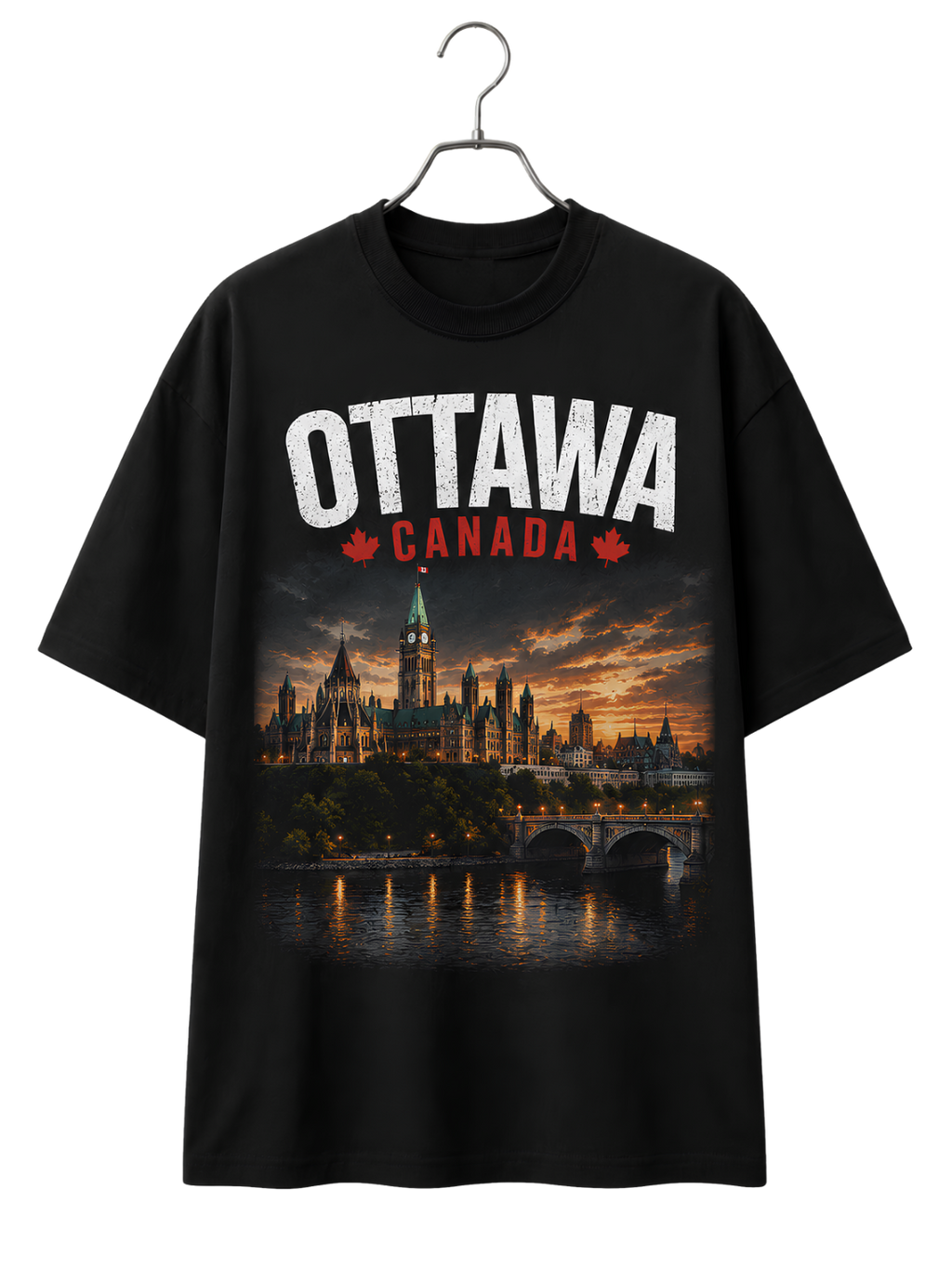 Ottawa Sunset Photo T-Shirt