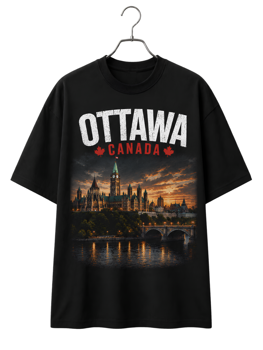 Ottawa Sunset Photo T-Shirt