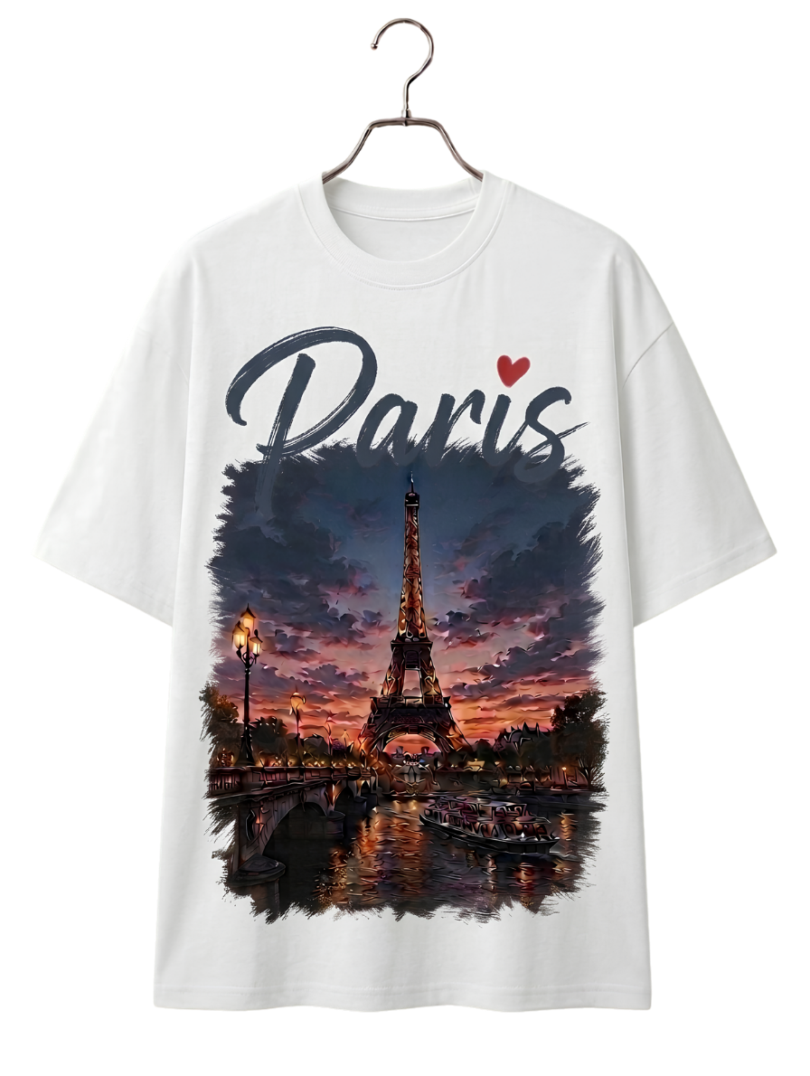 Paris Sunset T‑Shirt