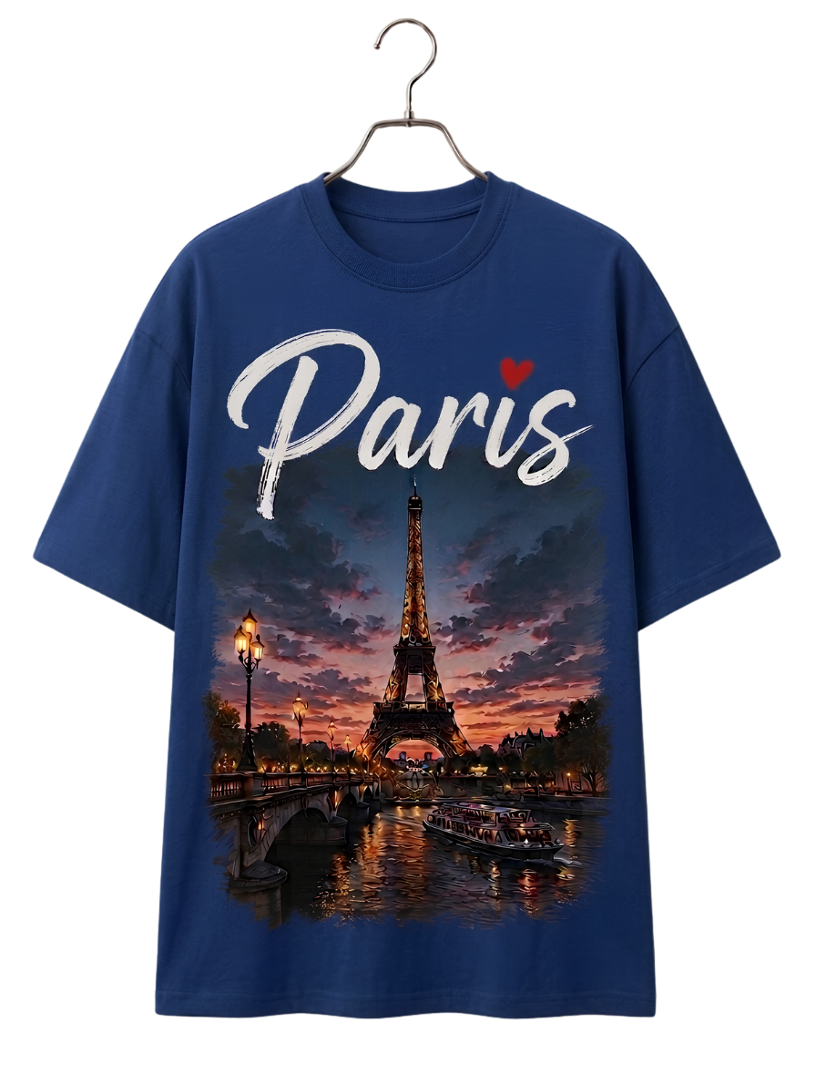 Paris Sunset T‑Shirt