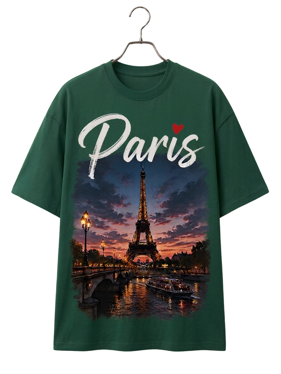 Paris Sunset T‑Shirt