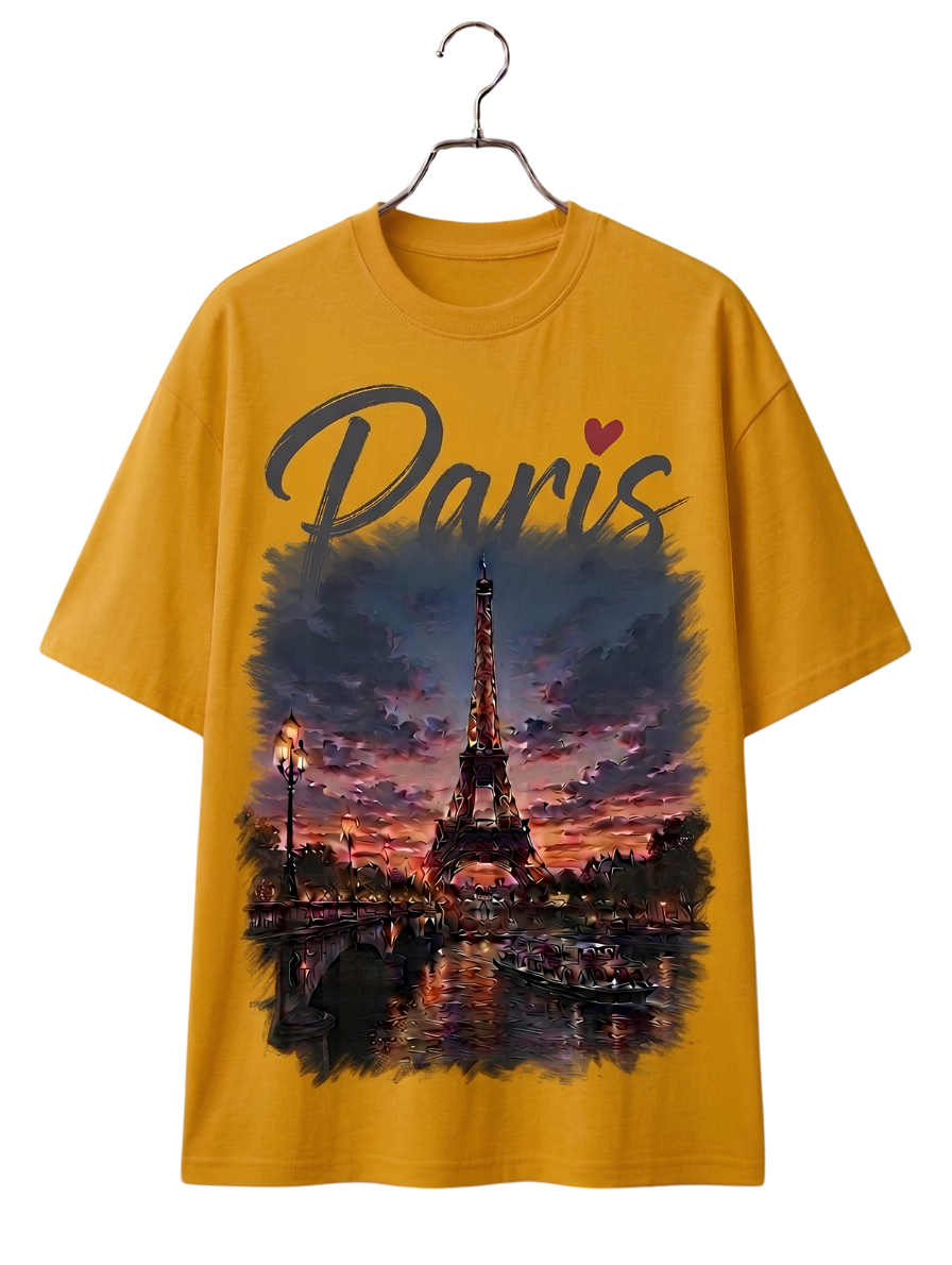 Paris Sunset T‑Shirt