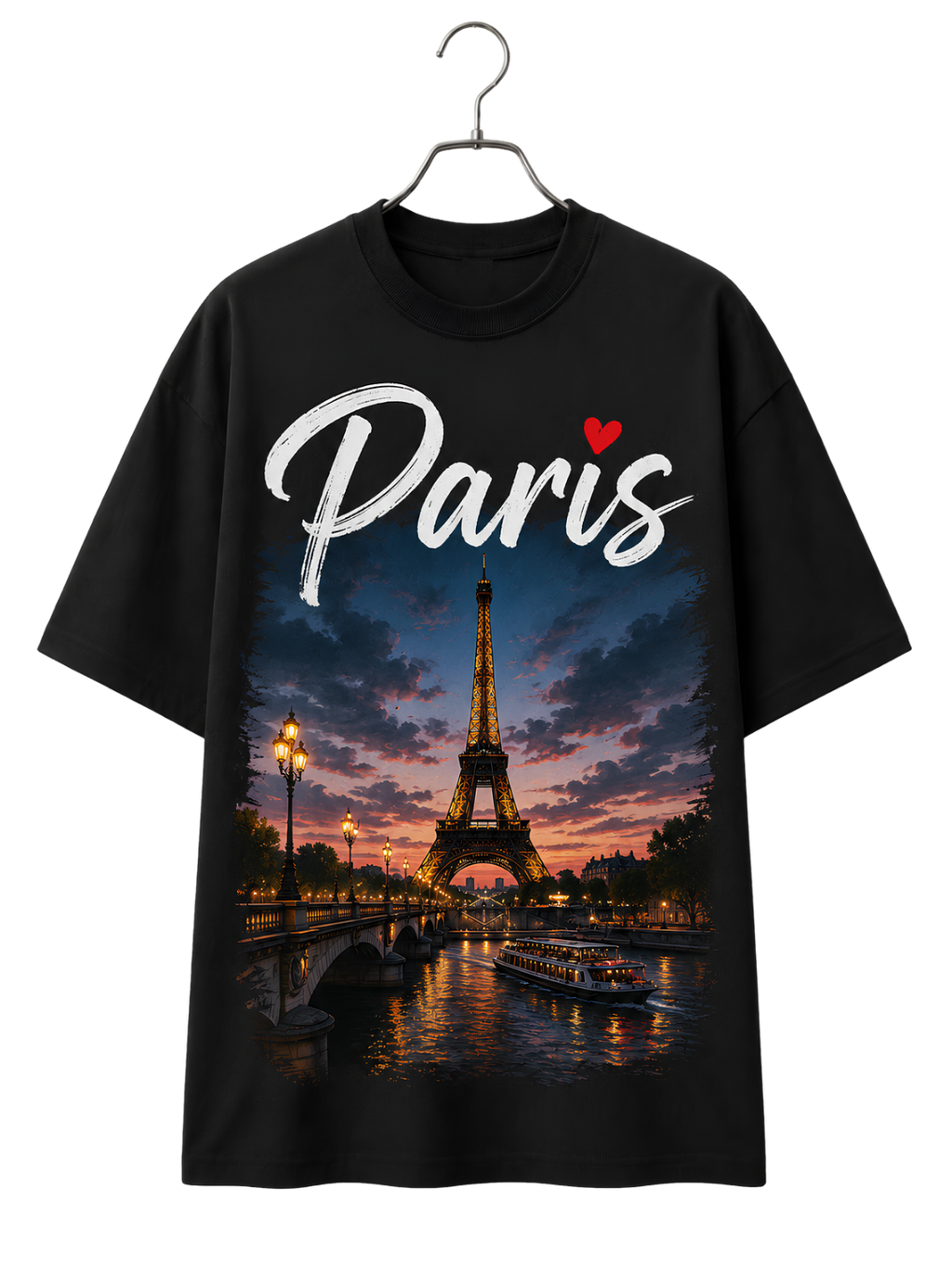 Paris Sunset T‑Shirt