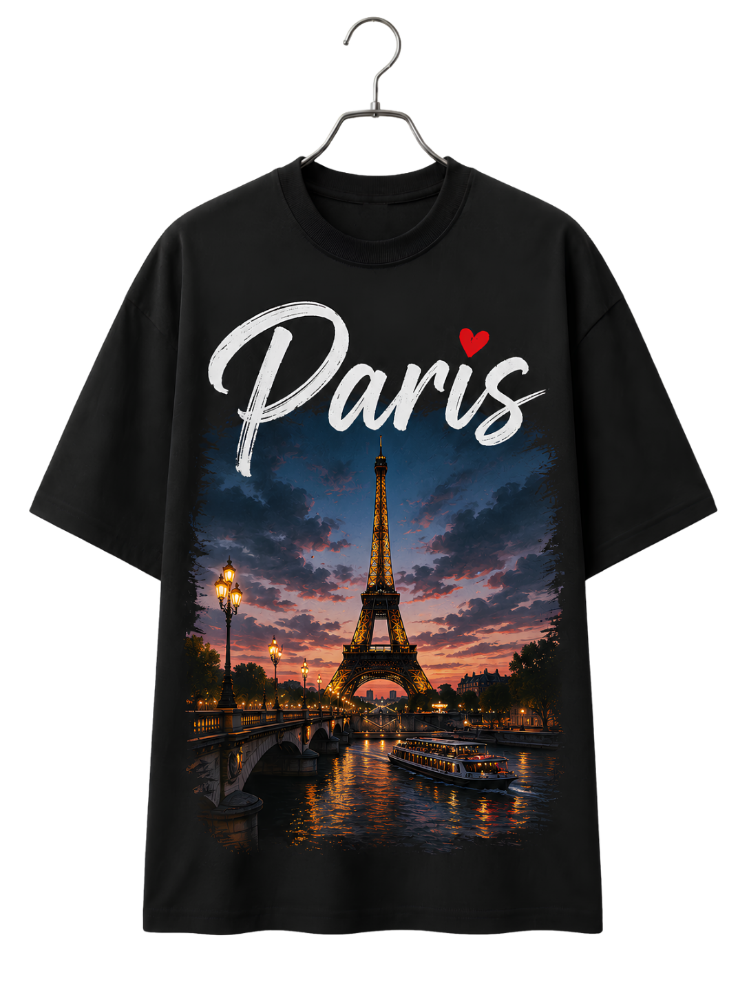 Paris Sunset T‑Shirt