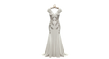 Bridal Gown Graphic T-Shirt Dress — Wedding Dress Illustration Tee Dress