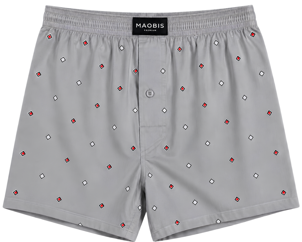 Pocket-Print Sweatshorts — Minimal Micro Pocket Graphic Fleece Shorts