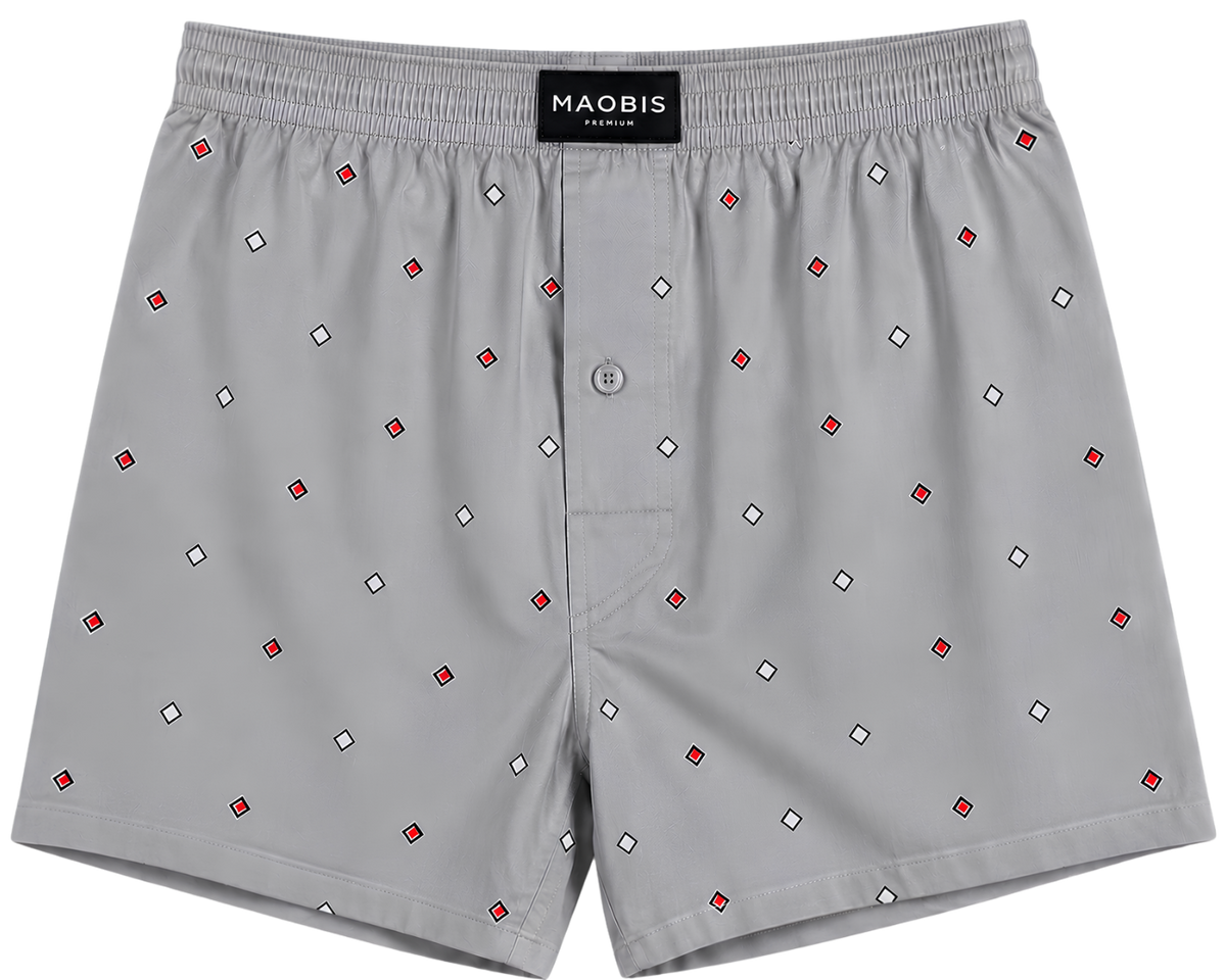 Pocket-Print Sweatshorts — Minimal Micro Pocket Graphic Fleece Shorts